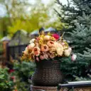 Крафтовая мастерская кашпо «Rattan — Snezh»