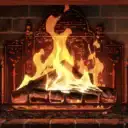 Тёплый камин 🔥